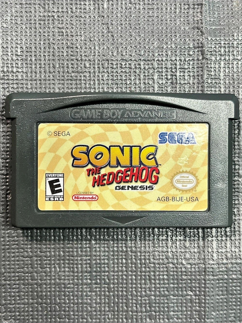 Nintendo Sonic the Hedgehog Game Boy Advance Video Game
